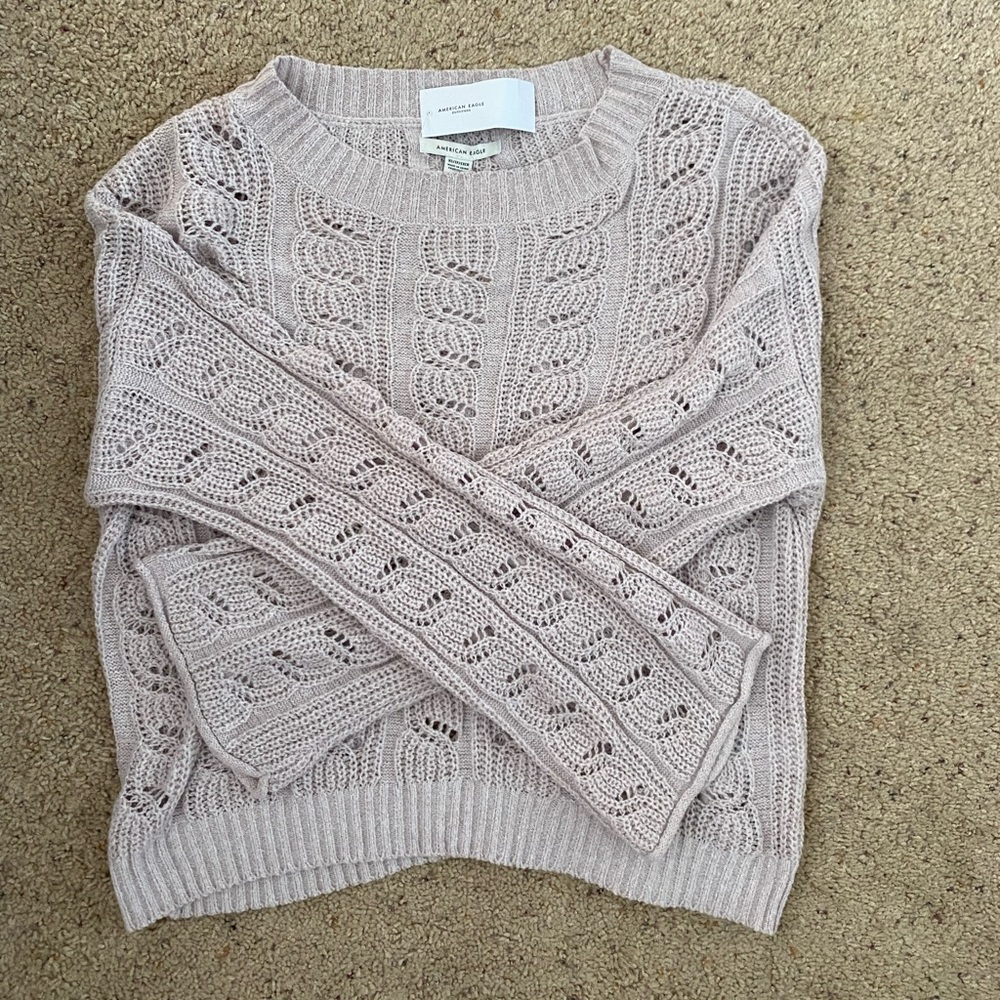 Purple American Eagle Sweater